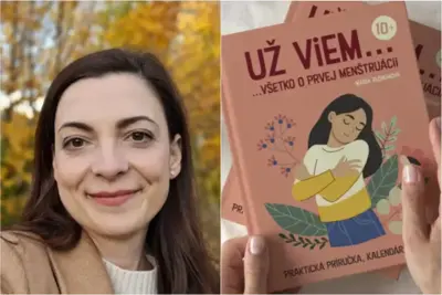 Autorka knihy Mária Rusnáková a kniha o prvej menštruácii