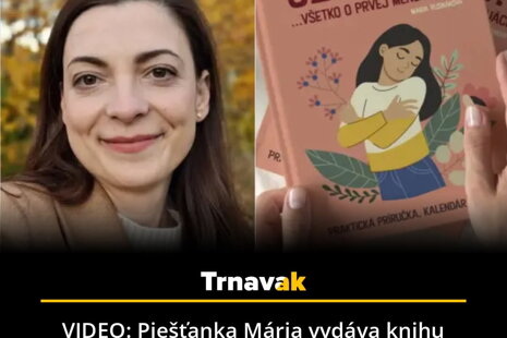 Článok v novinách Trnavák o knihe Už viem... všetko o prvej menštruácii od Márii Rusnákovej